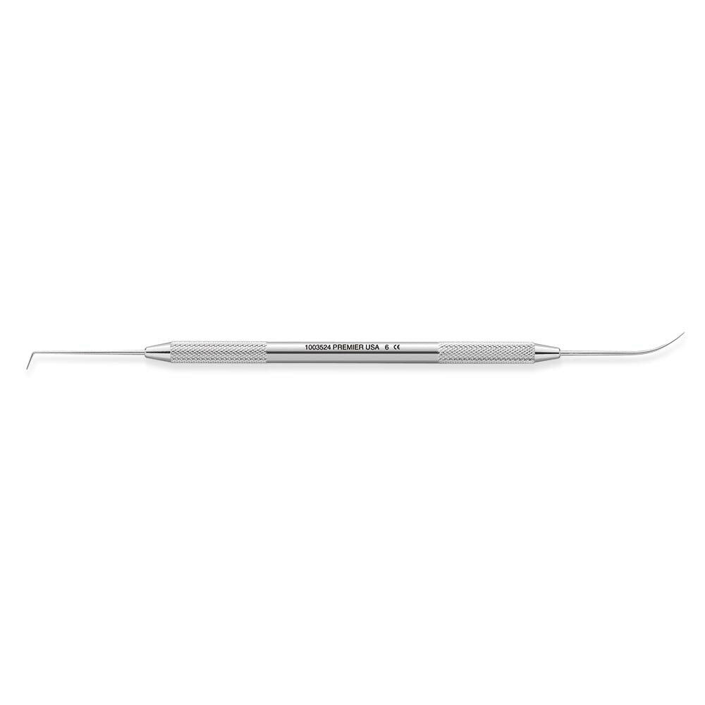 PREMIER Dental Explorer DE 6 (Double-Ended) with Octagon Handle #1003524