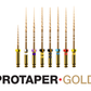 Dentsply ProTaper Gold Rotary Files (6 files/pk)