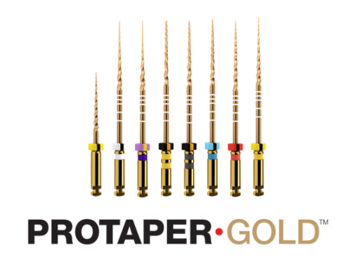 Dentsply ProTaper Gold Rotary Files (6 files/pk)