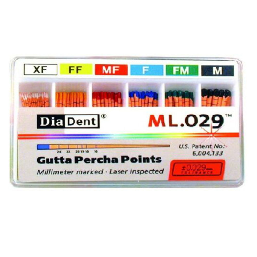 DiaDent Milimeter Marked Lasered ML.029 Gutta Percha Points