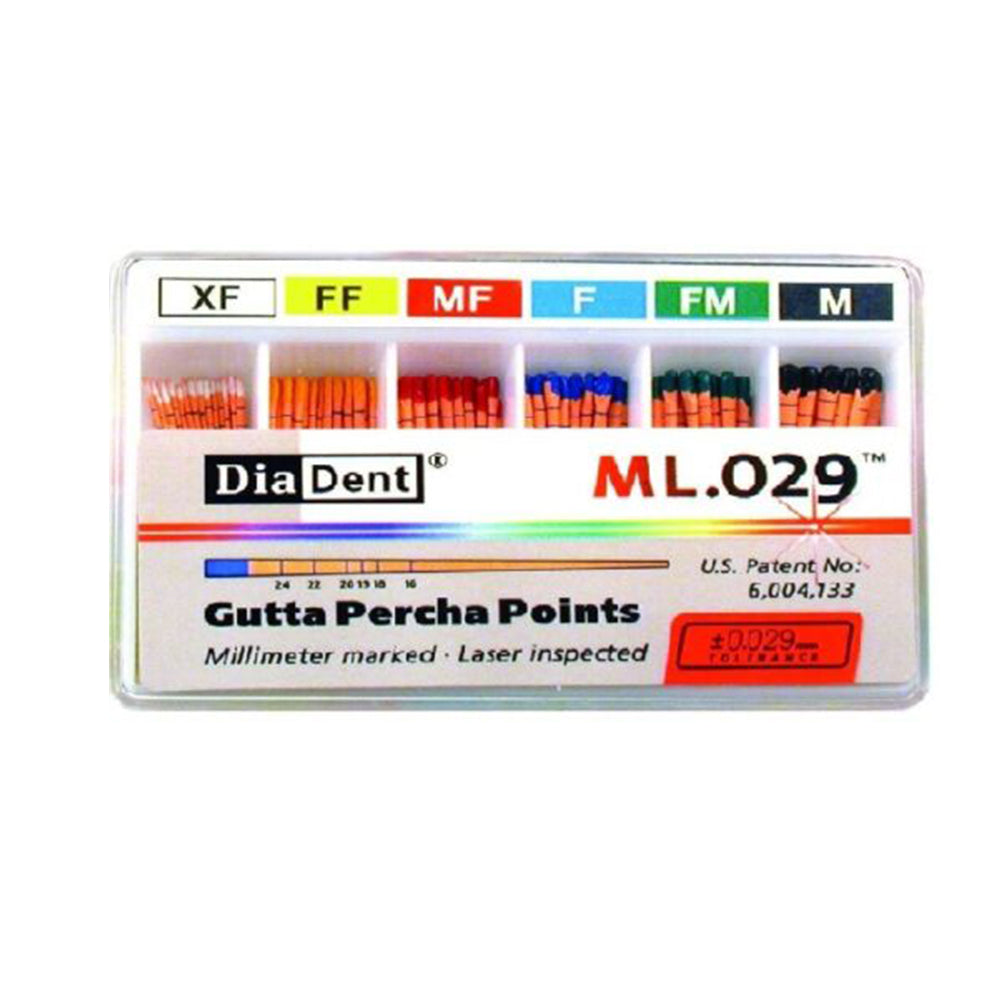 DiaDent Milimeter Marked Lasered ML.029 Gutta Percha Points