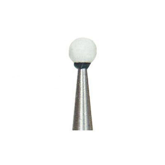 Shofu Dental Abbrasives-12 Pc.Dura-White AluminumOxide Stones:Shank CA/Shape RD1