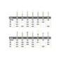 Shofu Dental Abbrasives-12 Pc.Dura-White AluminumOxide Stones:Shank CA/Shape RD1