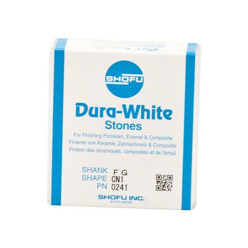 Shofu Dental Abbrasives Dura-White AluminumOxide Stones -12 pc