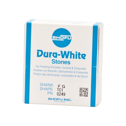 Shofu Dental Abbrasives Dura-White AluminumOxide Stones -12 pc