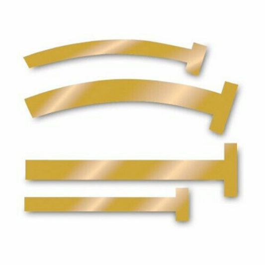 T-Bands Matrix Bands Small- Large Straight & Curved Types 100/bag Made of Brass