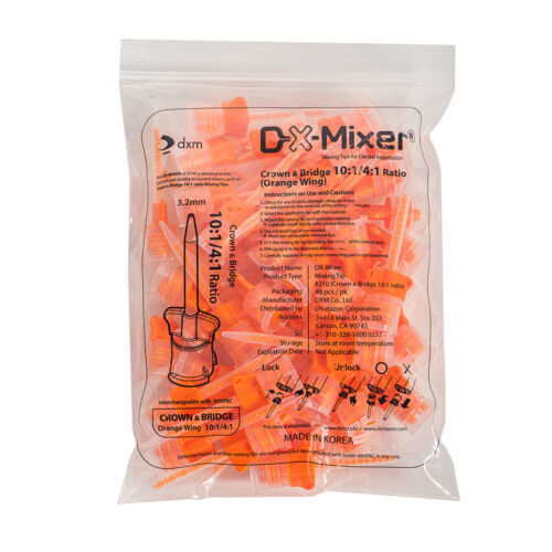 DX-Mixer Dental HP Mixing Tips Crown&Bridge 10:1/4:1 Ratio ( 48-96Pcs )