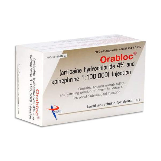 Orabloc 4% Articaine w/ EPI Pierrel