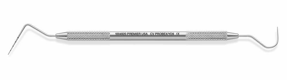 Premier Dental Probex YO 9 Clear View Double Ended Diagnostic Instrument (Pack of 5)