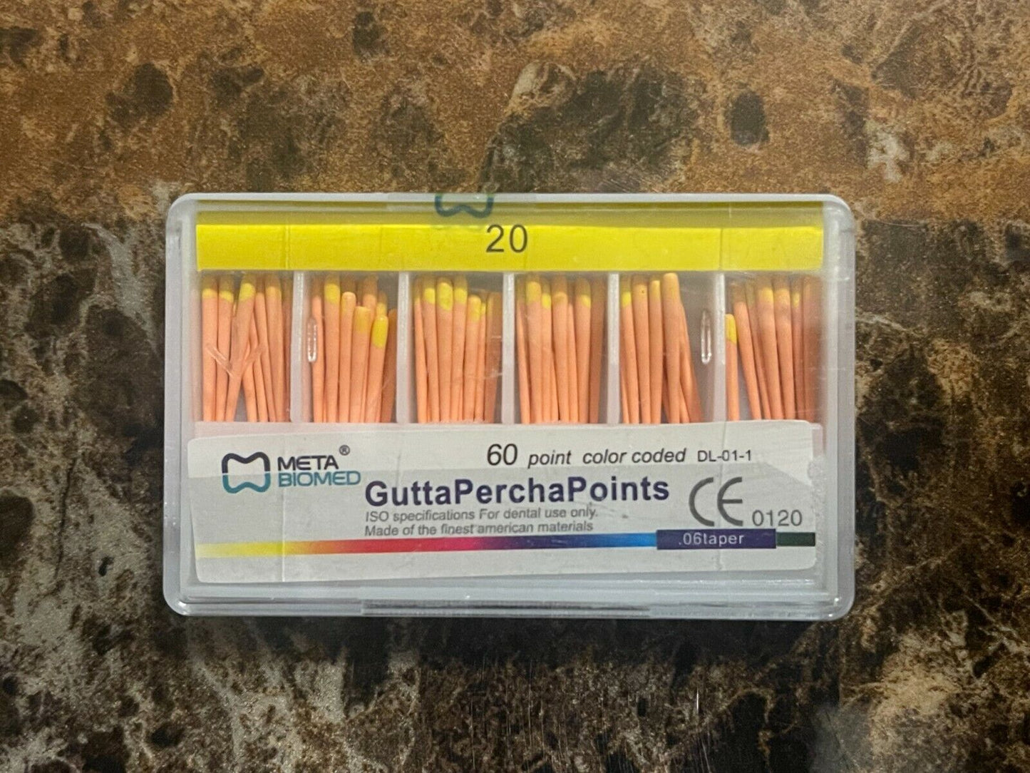 Meta-Biomed Gutta Percha Points