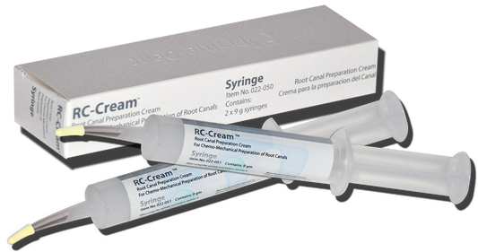 Prime-Dent Dental RC-Cream Root Canal Endodontic Prep 9gm syringe