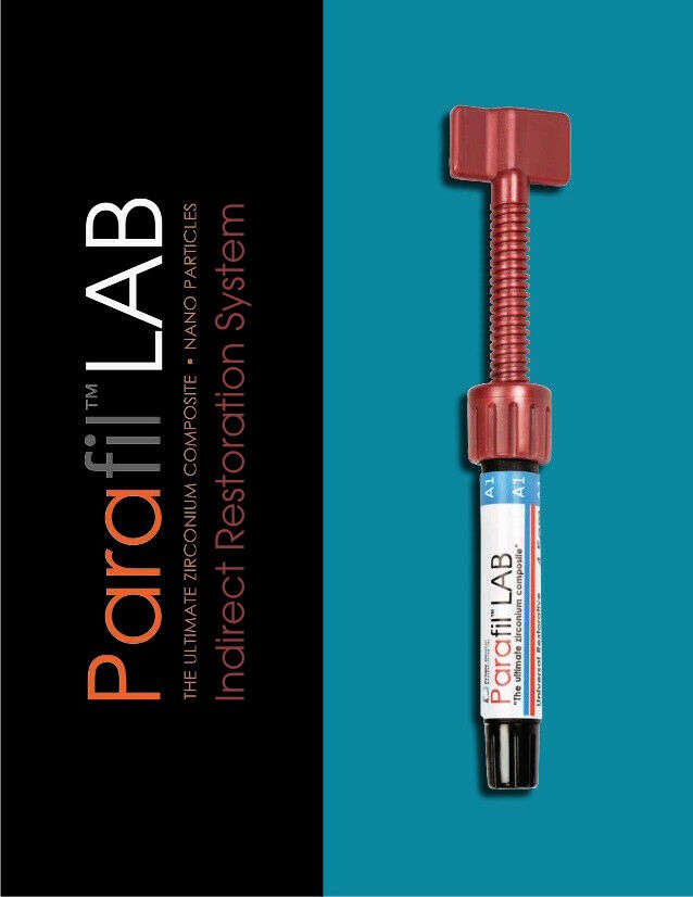 Parafil LAB 4.5g Zirconium Composite Shade A2 for Crown Bridge I & V