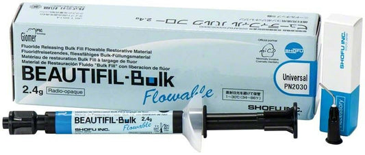 SHOFU BEAUTIFIL-Bulk Flowable Syringe Refills 2.4g - Universal Shade