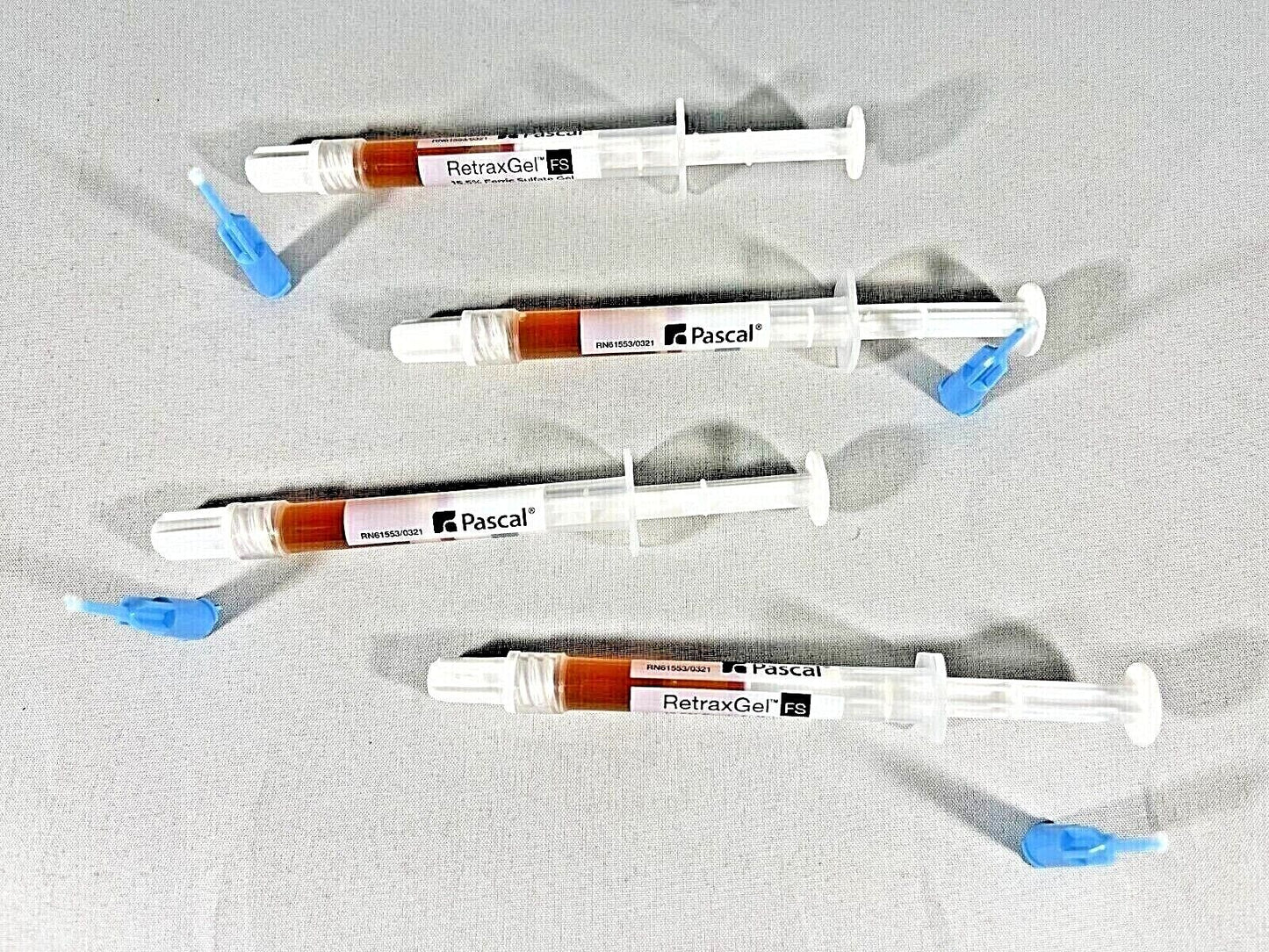 Pascal Dental Retrax® Gel AS Hemostatic Gel 15.5% Ferric Sulphate 4-12 Syringes