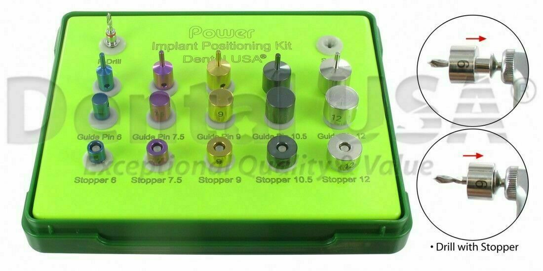 DENTAL USA Implant Positioning\Drill Guide Kit Apex Implant Dentistry Model#7825