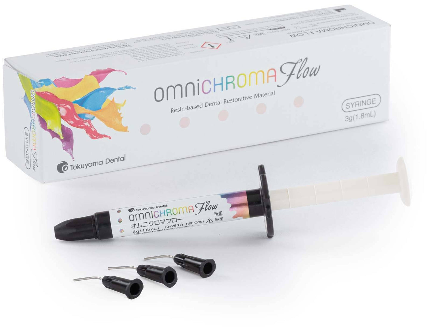 6x Tokuyama Omnichroma Flow 1 Shade Flowable Restorative 3gm [Buy 6 get 3 Free]