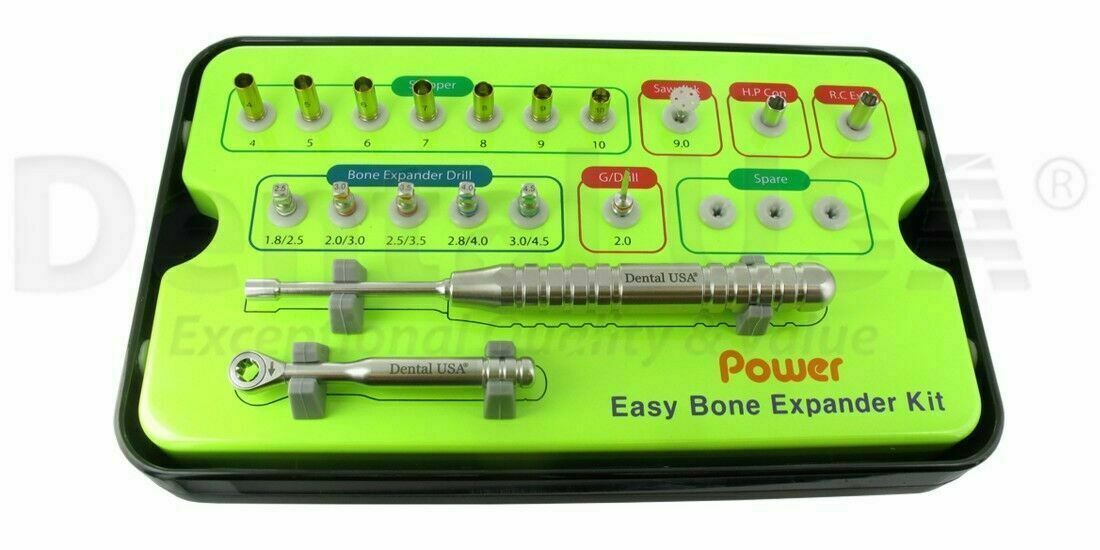 DENTAL USA Easy Bone Expander Kit 440A Stainless Steel Apex Model