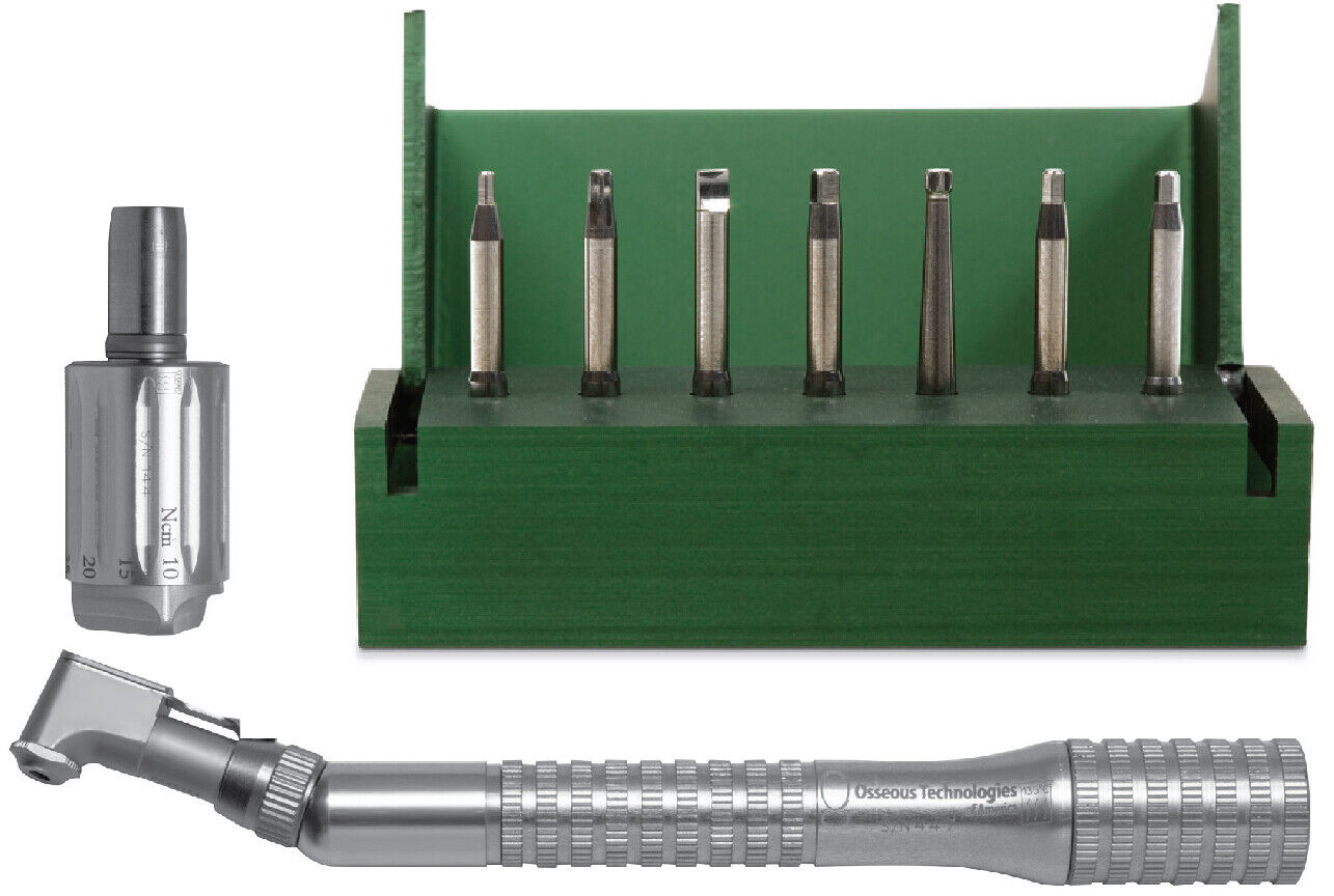 A-Titan Implant Restoration –Right Angled Driver+Torque Adapter+7pc. B ...
