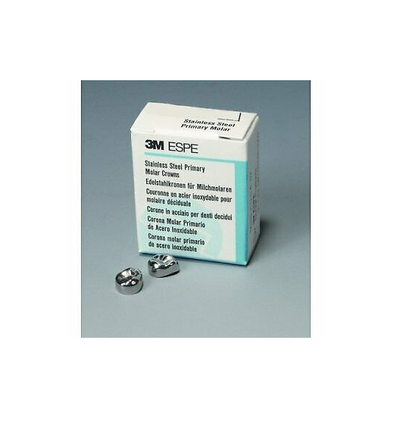 3M ESPE UNITEK Dental Molar Stainless Steel 5/Pk All sizes