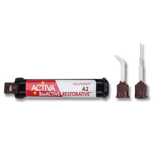 PulpDent ACTIVA BioACTIVE Restorative 8gm refill syringe+20 tip