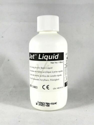 Lang Jet Denture Repair Acrylic Resin Liquid 118ml (4 oz)