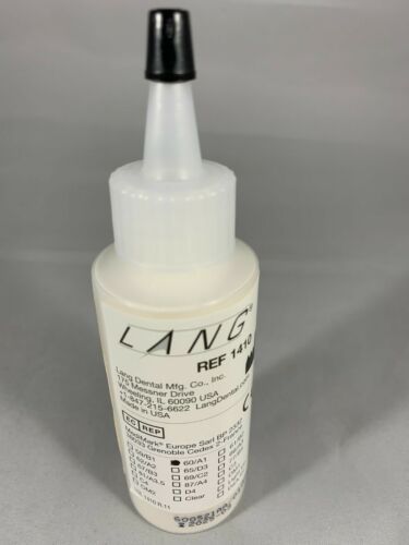 Lang Jet Tooth Shade Fast Curing C&B Acrylic Resin Powder (45 g) Dental