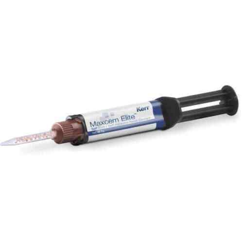 Kerr Maxcem Elite Self-Etch Resin Cement Dental Clear 1 Syringe