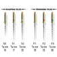 Dentsply Rotary ProTaper Universal Engine NiTi Files 25 mm SX-F3 Endodontic