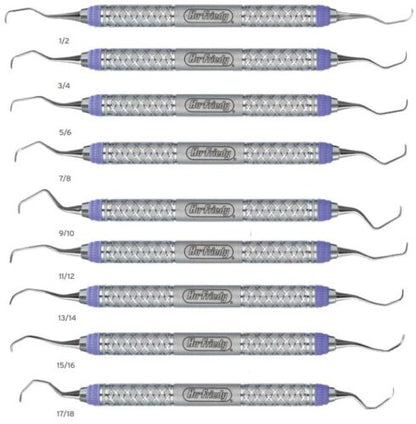 HU-FRIEDY Dental Rigid Gracey Curette EverEdge 2.0 #9 Handle Different Size