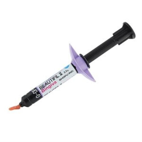 SHOFU BEAUTIFIL II Gingiva Light-Cured Dental Restorative Material 2.5gm Syringe