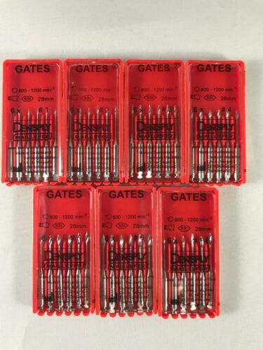 Dentsply Maillefer Glidden Gates Endo Rotary Drills 28mm all size