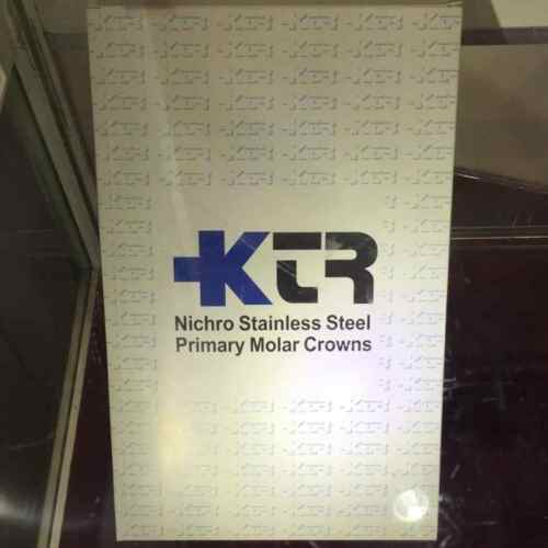 KTR Primary Pediatric Preformed Nichro Stainless Steel Molar Crowns Kit