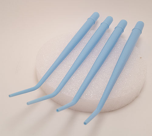 PLASDENT Universal Disposable Surgical Aspirator Suction Tips New 500Pk Blue