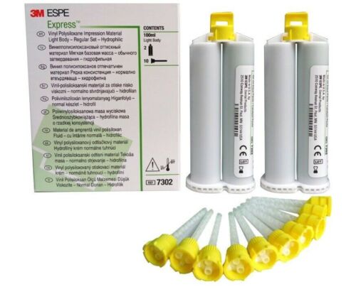 3M™ Express™ VPS Impression Material Light Body/Regular Set Refill 2x 50ml