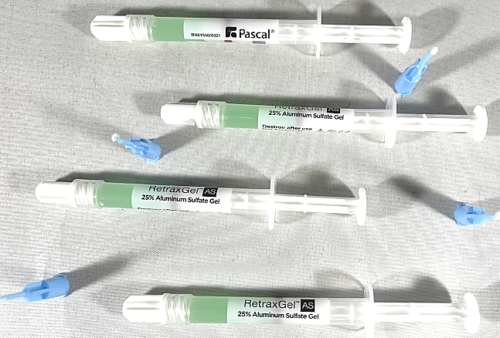 Pascal Dental Retrax® Gel AS 4-12 Syringe Hemostatic Gels  25% Aluminum Sulphate