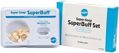 Shofu Dental 27pc. Super-Snap SuperBuff Set for Superpolishing