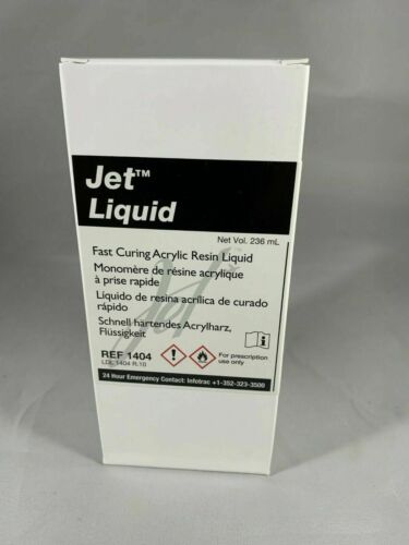 Lang Jet Denture Repair Acrylic Resin Liquid 236ml (8 oz) -