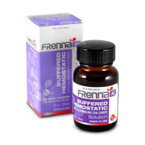 Tissue Management Hemostatic 25% Aluminum Chloride Solution 30mL Frenna Dharma (Pack of 7)