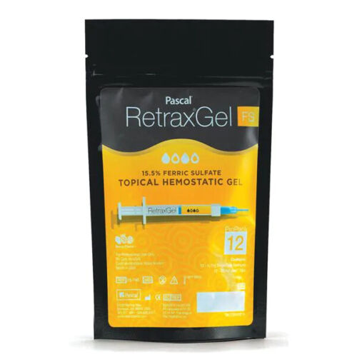 Pascal Dental Retrax® Gel FS ProPack 12 Hemostatic Gels 15.5% Ferric Sulphate