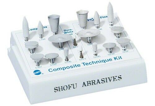 Shofu Composite Technique Kit – 18 pc. Classic Plastic Contra Angle Kit (Pack of 2)