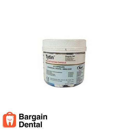 KERR TYTIN Self-Activating Spherical Dental Amalgam Regular Set 400 mg Alloy Capsule
