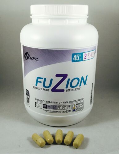 FUZION Dispersed Phase Dental Alloy 45% 2 SPILL Zinc Free